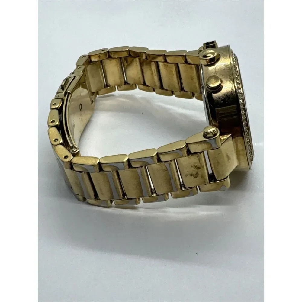 Michael Kors Parker MK5354 Women's Gold Stainless Steel Analog Dial Watch JNA634